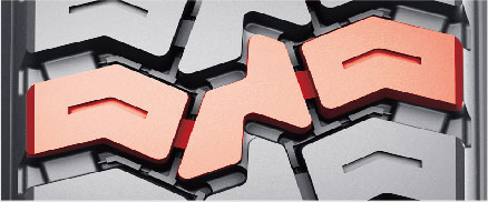 優(yōu)異的驅(qū)動、制動力