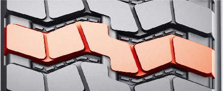 優(yōu)異的驅動、制動力